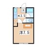 東北本線/郡山駅 バス:25分:停歩3分 1階 築36年 1Kの間取り