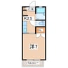 東北本線/安積永盛駅 徒歩23分 1階 築26年 1Kの間取り