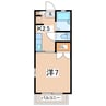 東北本線/安積永盛駅 徒歩23分 2階 築26年 1Kの間取り