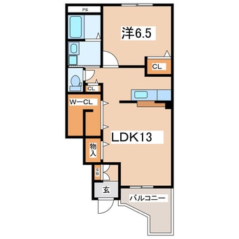 間取図 東北本線/須賀川駅 徒歩25分 1階 築11年