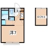 東北本線/郡山駅 徒歩32分 1階 築26年 1Rの間取り