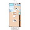 東北本線/郡山駅 徒歩57分 1階 築34年 1Kの間取り