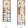 東北新幹線（東北地方）/郡山駅 バス:20分:停歩3分 1-2階 築5年 2LDKの間取り