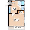 東北新幹線（東北地方）/郡山駅 バス:20分:停歩2分 1階 築26年 1Kの間取り