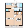 磐越西線<森と水とロマンの鉄道>/郡山富田駅 徒歩27分 2階 築40年 1LDKの間取り