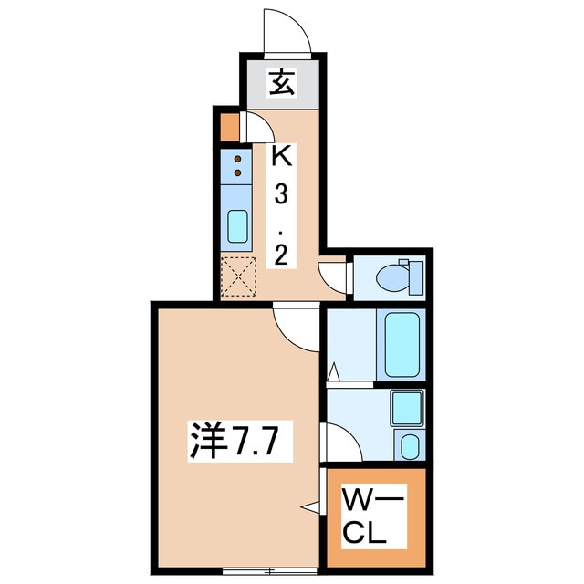 間取り図 ラ・メゾンKH