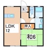 磐越西線<森と水とロマンの鉄道>/喜久田駅 徒歩33分 1階 築34年 1LDKの間取り
