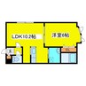 ネーブルハイム 1LDKの間取り