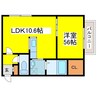 maison de fleur（メゾンドフルール） 1LDKの間取り