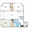 グリシーヌ41 3LDKの間取り