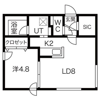 間取図 RILASSA　N37（リラッサＮ37）