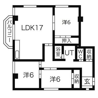 間取図 クオリティライフＳＳ