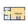 ＳＡＹ４５ 1Rの間取り