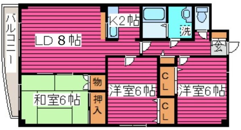 間取図 札幌市営地下鉄東豊線/新道東駅 徒歩10分 10階 築30年