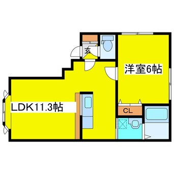 間取図 モデュロールＮ483－III