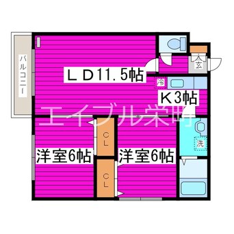 間取図 エストパトリア