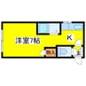 クルーズハウス栄町中央 1Kの間取り