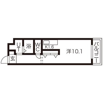 間取図 札沼線<学園都市線>/あいの里公園駅 徒歩7分 2階 築17年