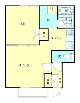 間取図 ユニハウス壱番館