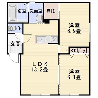 間取図 メゾン・ド・ウェリナ