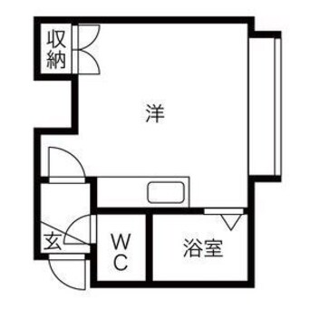 間取図 札幌市営地下鉄東豊線/栄町駅 徒歩6分 3階 築36年