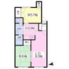 メゾンふじ 2LDKの間取り