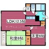 札幌市営地下鉄東豊線/元町駅 徒歩35分 1階 築28年 2LDKの間取り