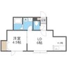 ケントハウスII 1LDKの間取り