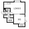 札幌市営地下鉄東豊線/新道東駅 徒歩10分 2階 築14年 1LDKの間取り