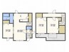 函館本線/白石駅 徒歩82分 1-2階 築14年 3LDKの間取り