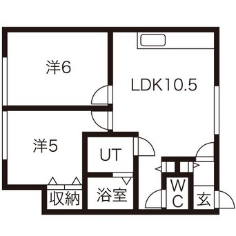 間取図 コーポ82