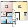 LEE BOX（リーボックス） 1LDKの間取り