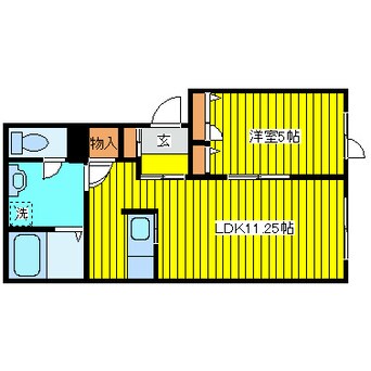 間取図 ロイヤルコート