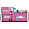 ウィングパレス 2LDKの間取り