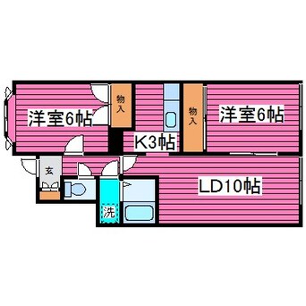 間取図 ルミエールＥ