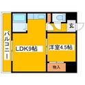 ラフォーレ栄町の間取図