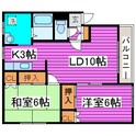 サンライズ35の間取図