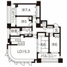 札幌市営地下鉄東豊線/栄町駅 徒歩2分 4階 築18年 4LDKの間取り