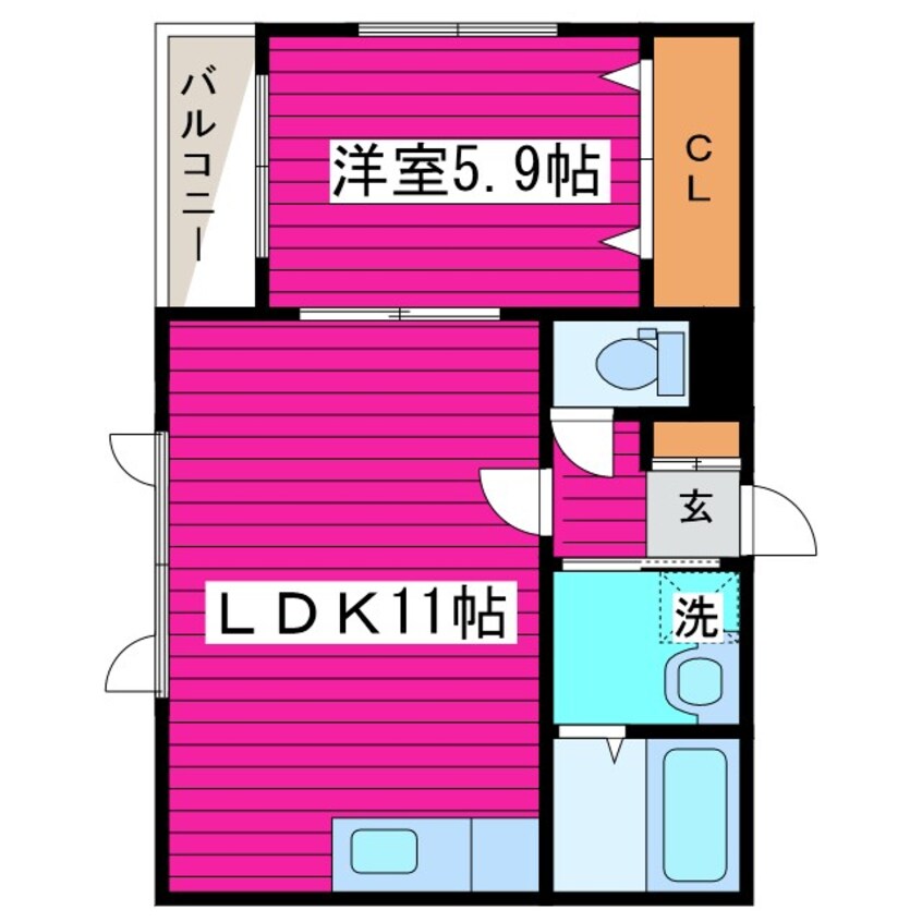 間取図 K’S GARDEN