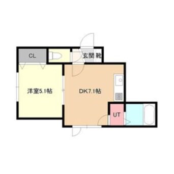 間取図 札幌市営地下鉄東豊線/栄町駅 徒歩6分 2階 築25年