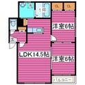 ベルナティオ南あいの里の間取図