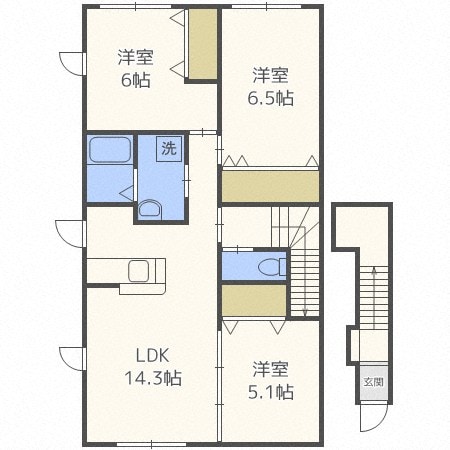間取り図 North・Villa