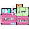 札沼線<学園都市線>/新川駅 徒歩7分 3階 築33年 2LDKの間取り