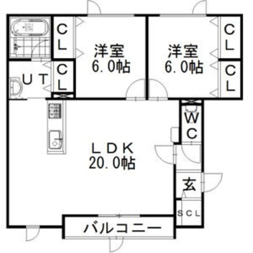 間取図 リアンI