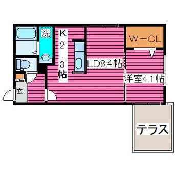 間取図 札幌市営地下鉄東豊線/栄町駅 徒歩1分 1階 築8年