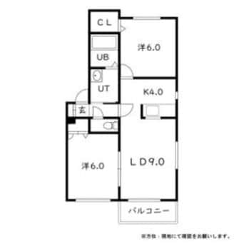 間取図 Seagull Court（シーガルコート）