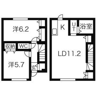 間取図 ラヴィーヌ