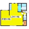 アーバンテラスＮ３７ 1LDKの間取り