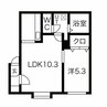 M＆R 1LDKの間取り