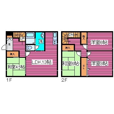 間取り図 札幌市営地下鉄東豊線/栄町駅 徒歩15分 1-3階 築30年